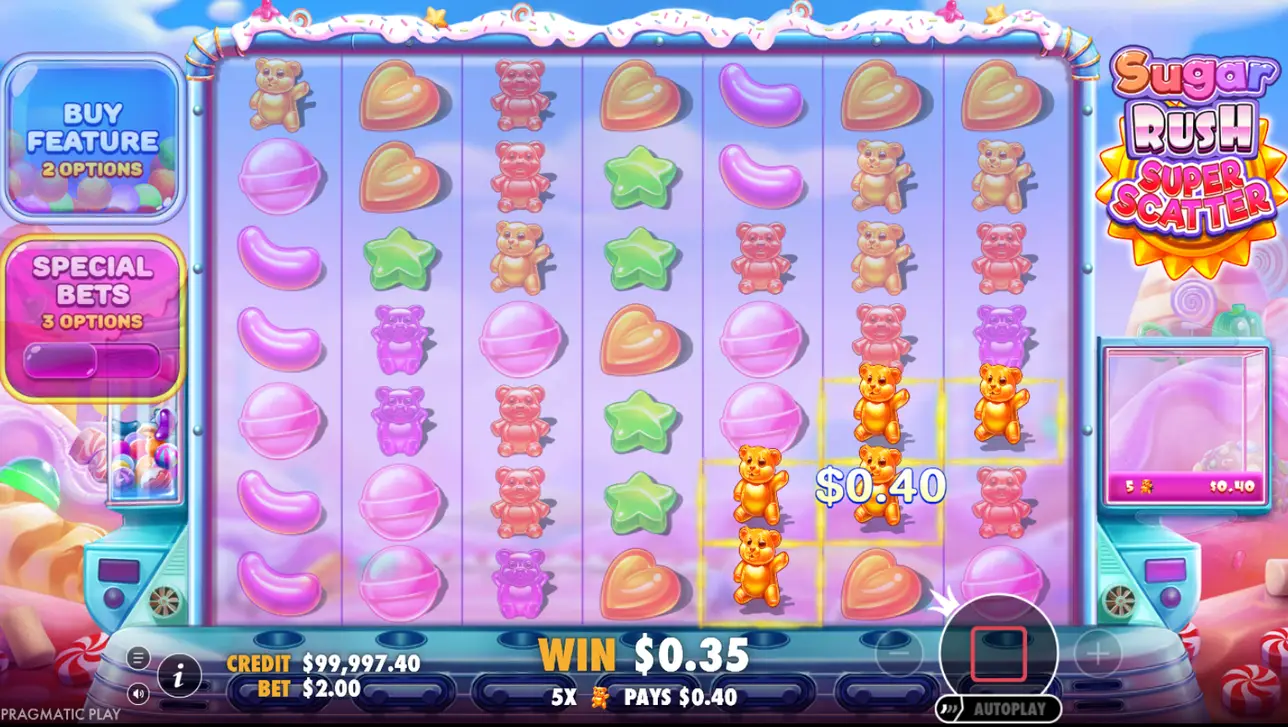 Sugar Rush Super Scatter artwork