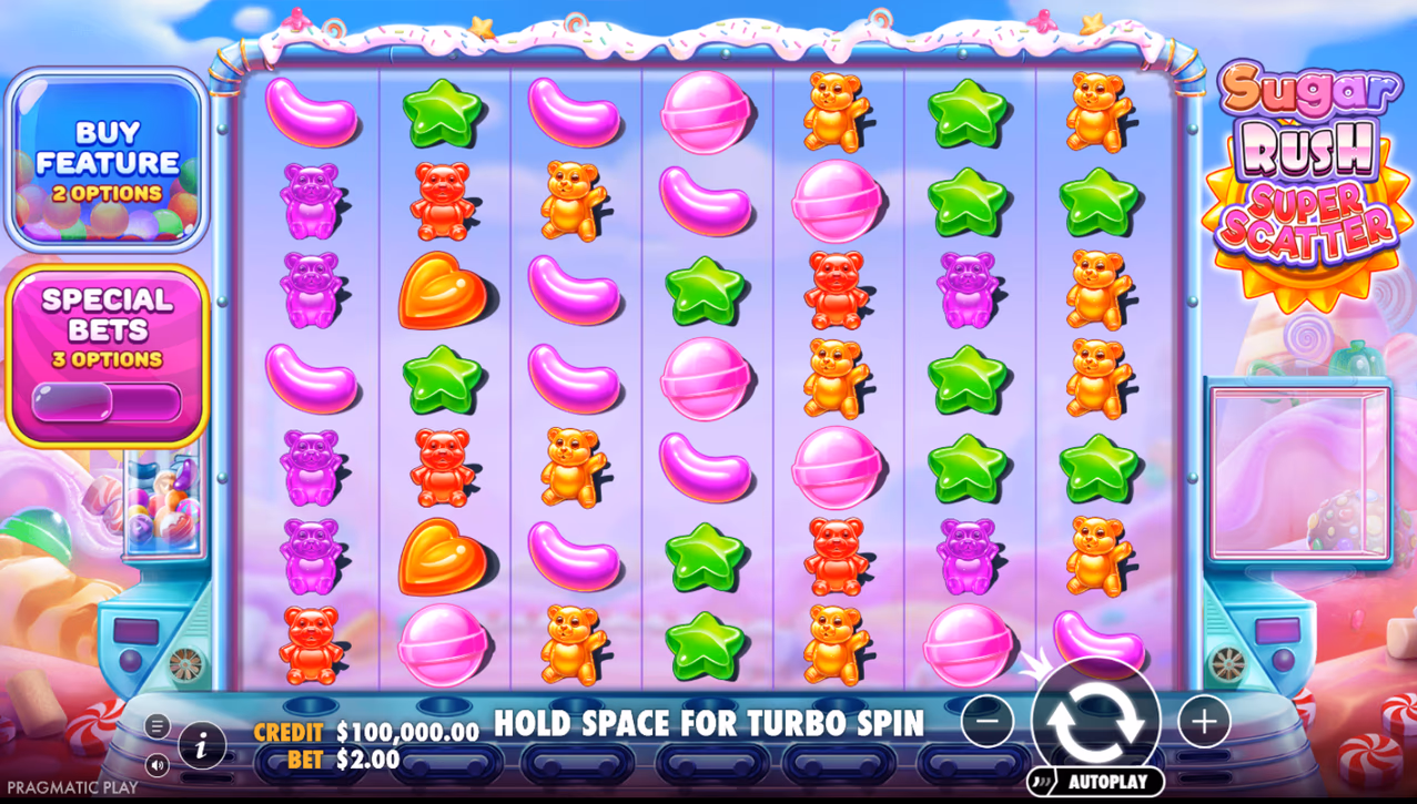 Sugar Rush Super Scatter artwork